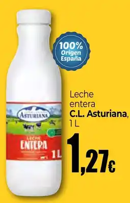 Unide Market C.L. Asturiana leche entera oferta