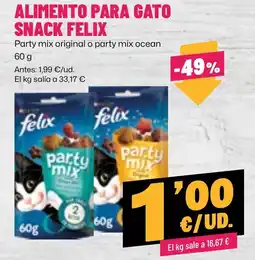 AhorraMas felix snack felix party mix oferta
