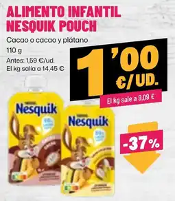 AhorraMas Nesquik Pouch oferta