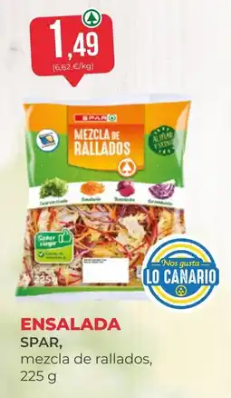 SPAR Gran Canaria spar mezcla de rallados oferta