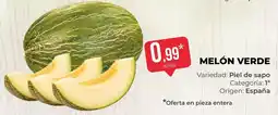 SPAR Gran Canaria Melón Verde oferta