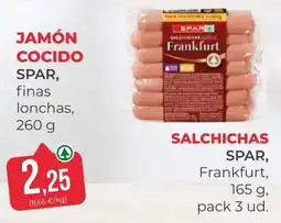 SPAR Gran Canaria spar jamón cocido oferta
