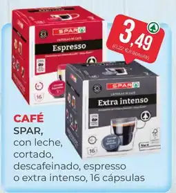 SPAR Gran Canaria spar café espresso oferta