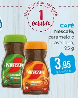 SPAR Gran Canaria Nescafé café caramelo o avellana oferta