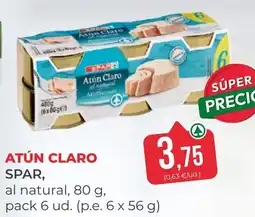 SPAR Gran Canaria Atún claro al natural oferta