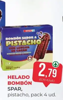 SPAR Gran Canaria spar helado bombon pistacho oferta