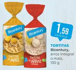 SPAR Gran Canaria Bicentury tortitas de maíz o arroz integral oferta
