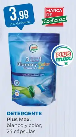 SPAR Gran Canaria Plus Max, detergente, blanco y color oferta