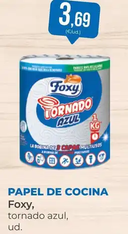 SPAR Gran Canaria Foxy tornado azul oferta