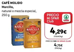 SPAR Gran Canaria Marcilla café molido oferta
