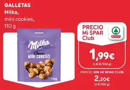 SPAR Gran Canaria Milka mini cookies oferta