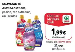 SPAR Gran Canaria Asevi Sensations oferta
