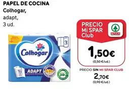SPAR Gran Canaria Colhogar papel de cocina adapt oferta