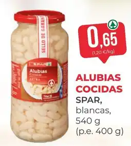 SPAR Gran Canaria spar alubias cocidas oferta