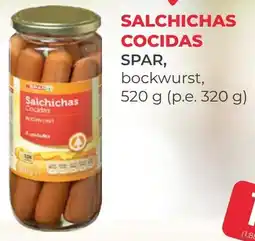 SPAR Gran Canaria spar salchichas cocidas oferta