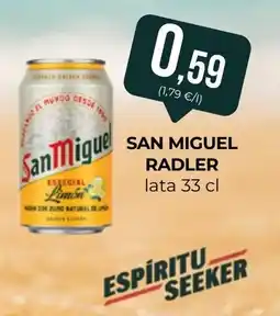 SPAR Gran Canaria San Miguel radler oferta
