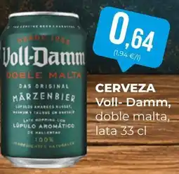 SPAR Gran Canaria Voll-Damm doble malta oferta
