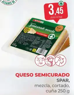 SPAR Gran Canaria spar queso semicurado mezcla cortado oferta