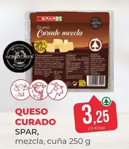SPAR Gran Canaria spar queso curado mezcla oferta