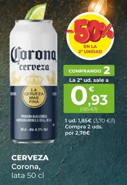 SPAR Gran Canaria Corona cerveza oferta
