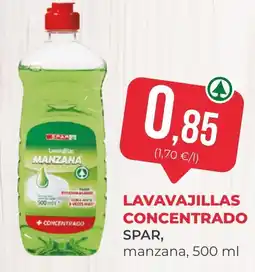 SPAR Gran Canaria spar lavavajillas concentrado manzana oferta