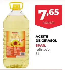 SPAR Gran Canaria spar aceite de girasol refinado oferta