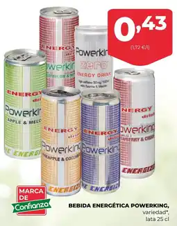 SPAR Gran Canaria Powerking bebida energética oferta