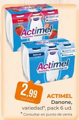SPAR Gran Canaria Actimel Danone oferta