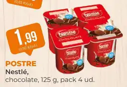 SPAR Gran Canaria Nestlé, postre chocolate oferta