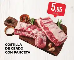 SPAR Gran Canaria Costilla de cerdo con panceta oferta