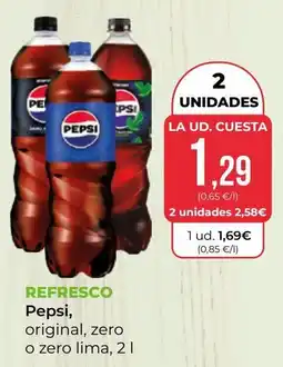 SPAR Gran Canaria Pepsi, original, zero, o zero lima oferta