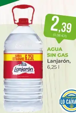 SPAR Gran Canaria Lanjarón Agua sin gas oferta