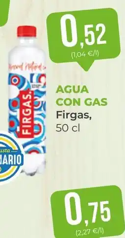 SPAR Gran Canaria Firgas agua con gas oferta