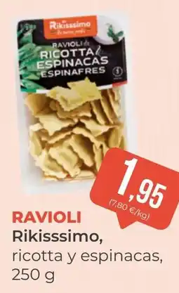 SPAR Gran Canaria Rikissimo ravioli ricotta y espinacas oferta