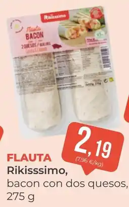 SPAR Gran Canaria Rikisssimo flauta bacon con dos quesos oferta