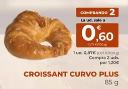 SPAR Gran Canaria Croissant Curvo Plus oferta