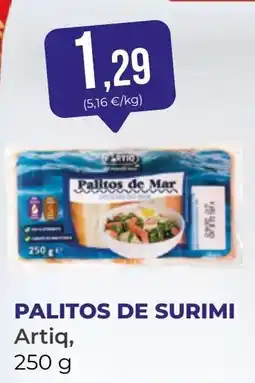 SPAR Gran Canaria Artiq palitos de surimi oferta