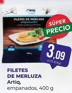 SPAR Gran Canaria Artiq filetes de merluza empanados oferta