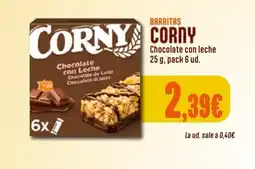 SPAR Gran Canaria Corny barritas chocolate con leche oferta