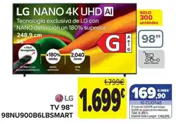 Carrefour LG TV 98" 98NU900B6LBSMART oferta