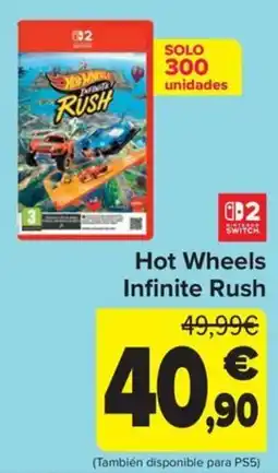 Carrefour Hot Wheels Infinite Rush oferta