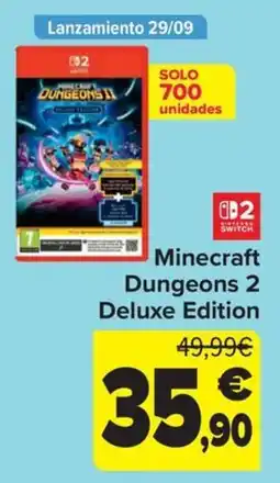 Carrefour Minecraft Dungeons 2 Deluxe Edition oferta