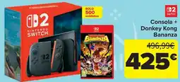 Carrefour Nintendo Switch Donkey Kong Bananza oferta