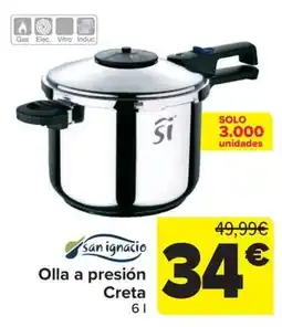 Carrefour san ignacio Olla a presión Creta oferta
