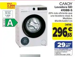 Carrefour Candy Lavadora GD 410B8-S oferta
