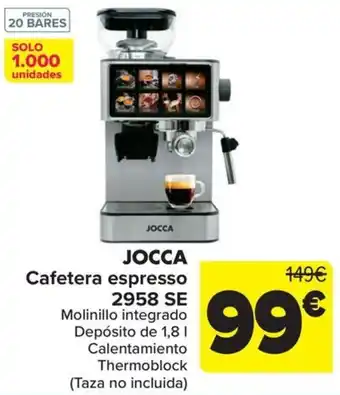 Jocca cafetera espresso 2958 se