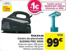 Carrefour taurus centro de planchado sliding pro 3000 oferta