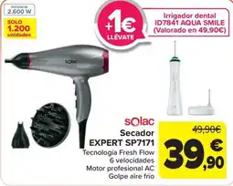 Carrefour solac secador expert sp7171 oferta