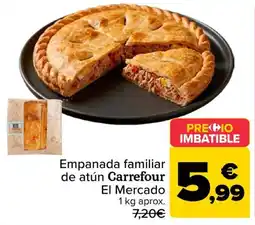 Carrefour Carrefour empanada familiar de atún oferta
