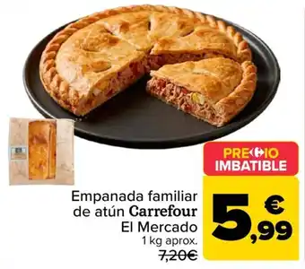 Carrefour empanada familiar de atún
